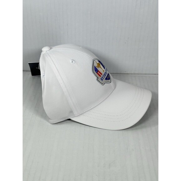 Walter Hagen Ryder Cup Adult Performance Adjustable Golf Hat Cap White OSFA NEW - Picture 3 of 6